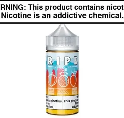 PEACHY MANGO PINEAPPLE ICE BY VAPE 100 RIPE 100ML