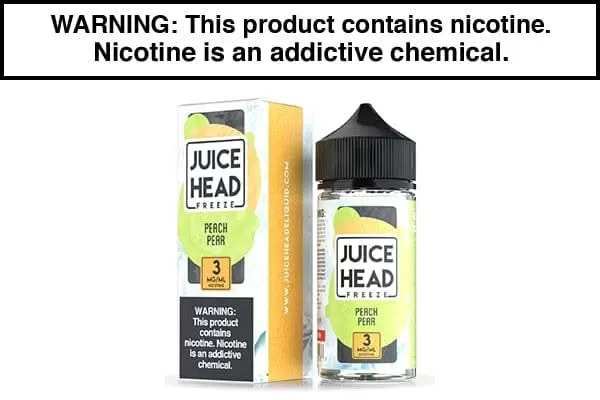 PEACH PEAR FREEZE BY JUICE HEAD 100ML