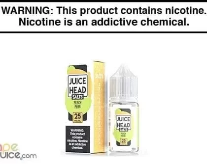 PEACH PEAR BY JUICE HEAD SALTS 30ML