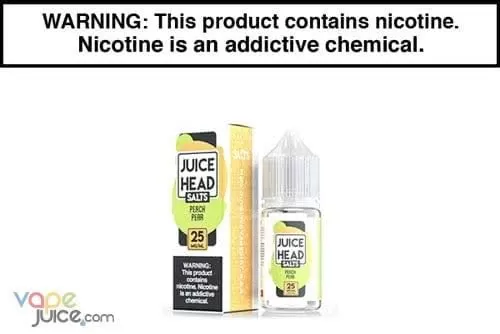 PEACH PEAR BY JUICE HEAD SALTS 30ML