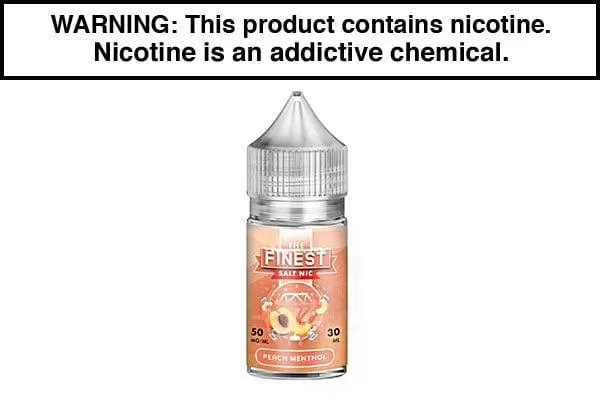 PEACH MENTHOL BY THE FINEST SALT NIC 30ML