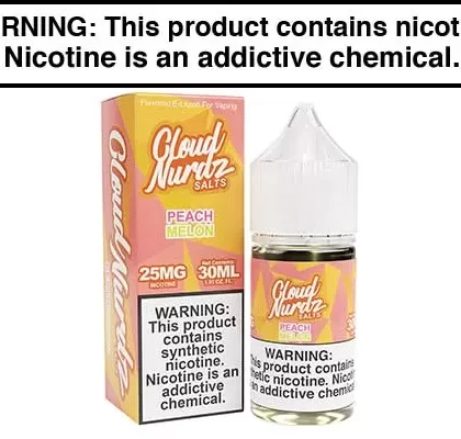PEACH MELON BY CLOUD NURDZ SALT 30ML