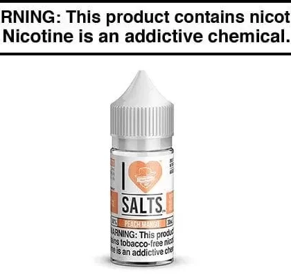 PEACH MANGO BY I LOVE SALTS 30ML