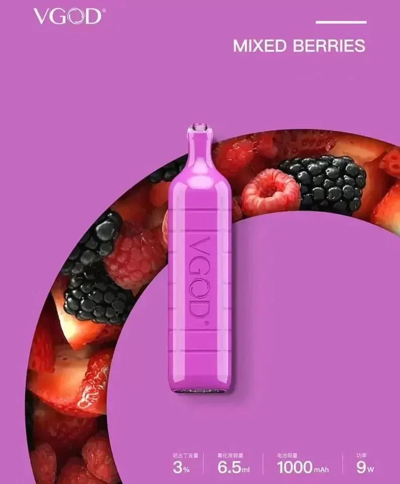 VGOD King Kong Mixed Berries Disposable (2000 Puffs)