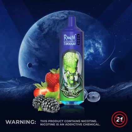 Tornado R&M Mr Blue (9000 Puffs)
