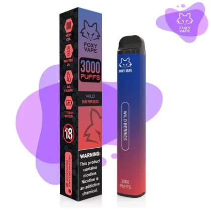 FoxyVape – Wild Berries (3000 Puffs)
