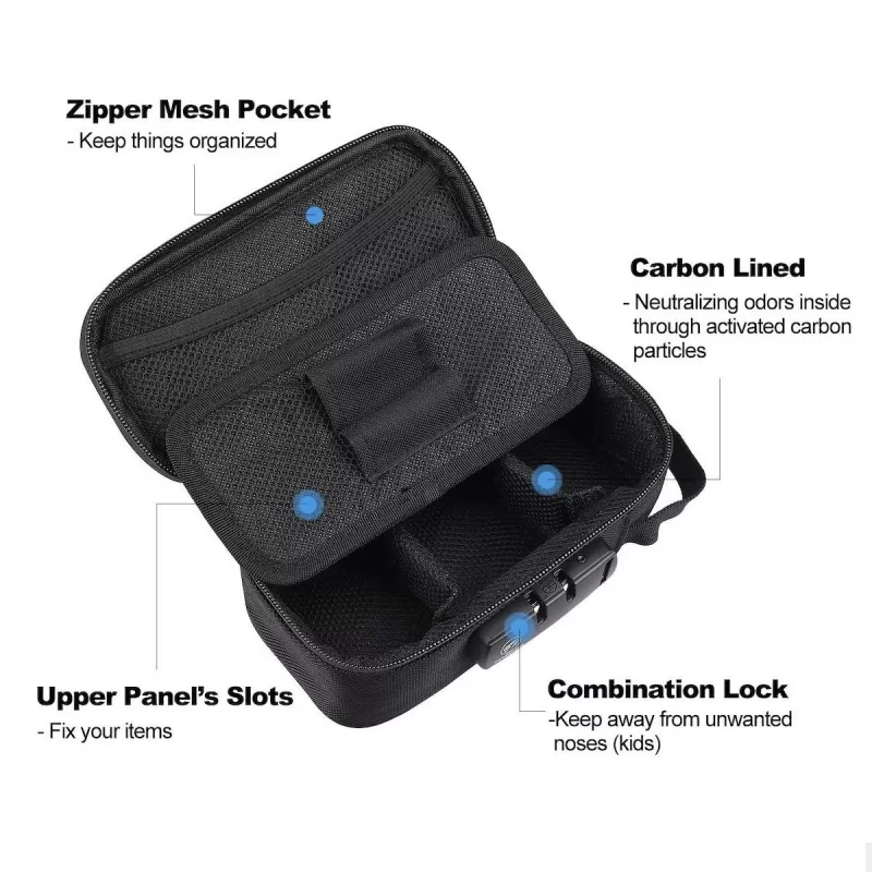 Nectar Smell Proof Bag + Accessories - Image 3