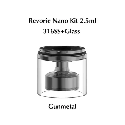Revorie RDL/DL RTA Nano Kit 2,5ml GunMetal – Ambition Mods