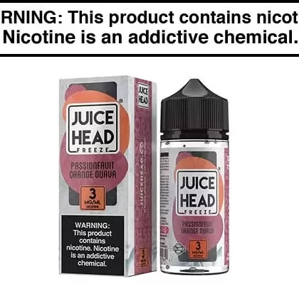 PASSIONFRUIT ORANGE GUAVA FREEZE BY JUICE HEAD 100ML