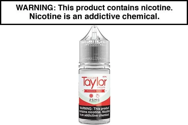 PASSION PEACH BY TAYLOR SALTS 30ML