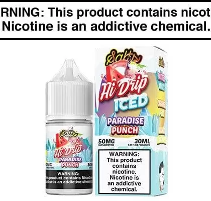 PARADISE PUNCH ICE BY HI-DRIP SALTS 30ML (2x15ML)