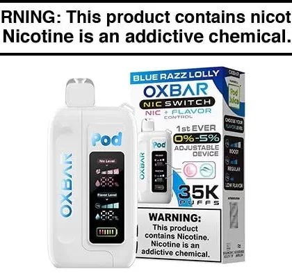 OXBAR X POD JUICE NIC SWITCH 35K DISPOSABLE VAPE