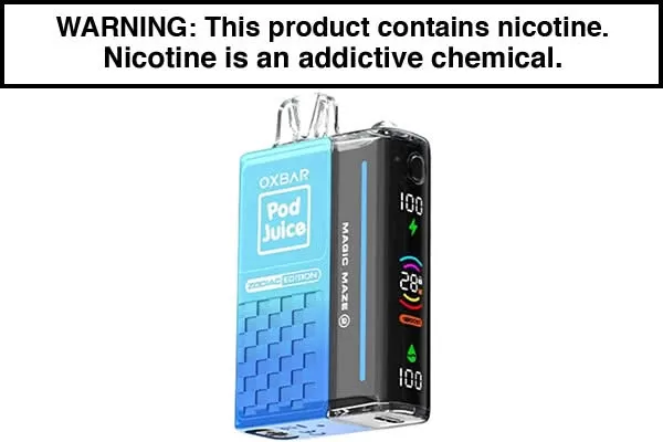 OXBAR X POD JUICE MAGIC MAZE 2.0 DISPOSABLE VAPE – 30,000 PUFFS - Image 2