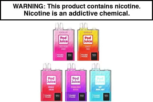 OXBAR MAGIC MAZE PRO 10000 PUFF DISPOSABLE VAPE