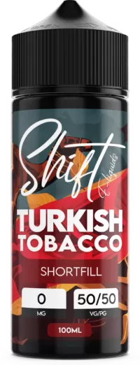 Shift Shortfill TURKISH TOBACCO 100 ml