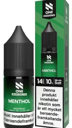 N One Nicosalt Menthol 10ml 14mg
