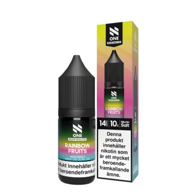 N One Nicosalt Rainbow Fruits 10ml 14mg
