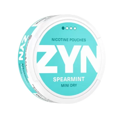 ZYN Mini Dry Spearmint S2 – All White Portion
