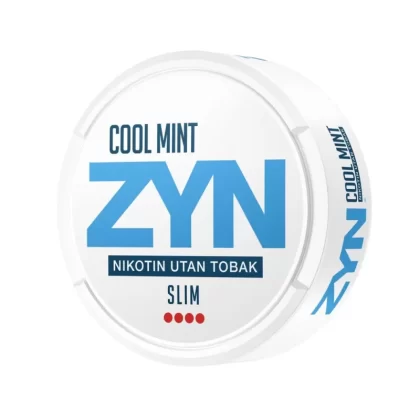 ZYN Cool Mint Strong Slim S3 – All White Portion