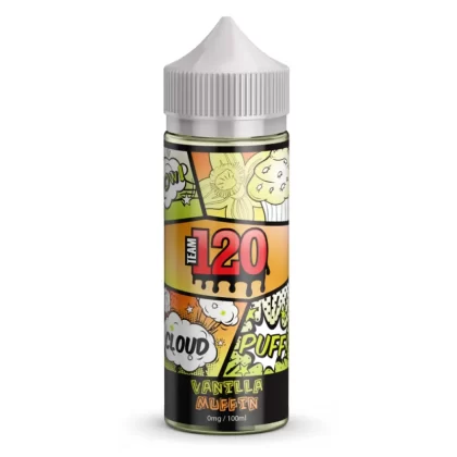 Team 120 Vanilla Muffin 100ml – e-juice utan nikotin