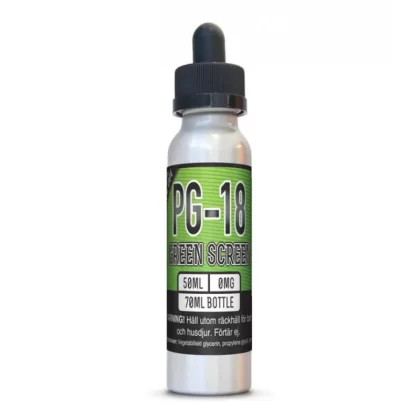 X2O PG-18 Green Screen Shortfill – e-juice utan nikotin