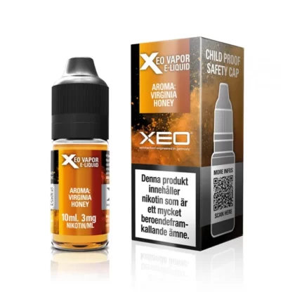 XEO Xtreme Vapor Virginia Honey 10ml – e juice med nikotin
