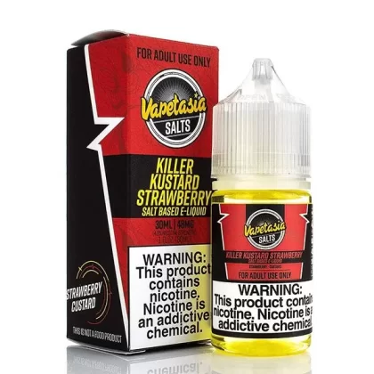 Killer Kustard Strawberry by Vapetasia Salts 30ml