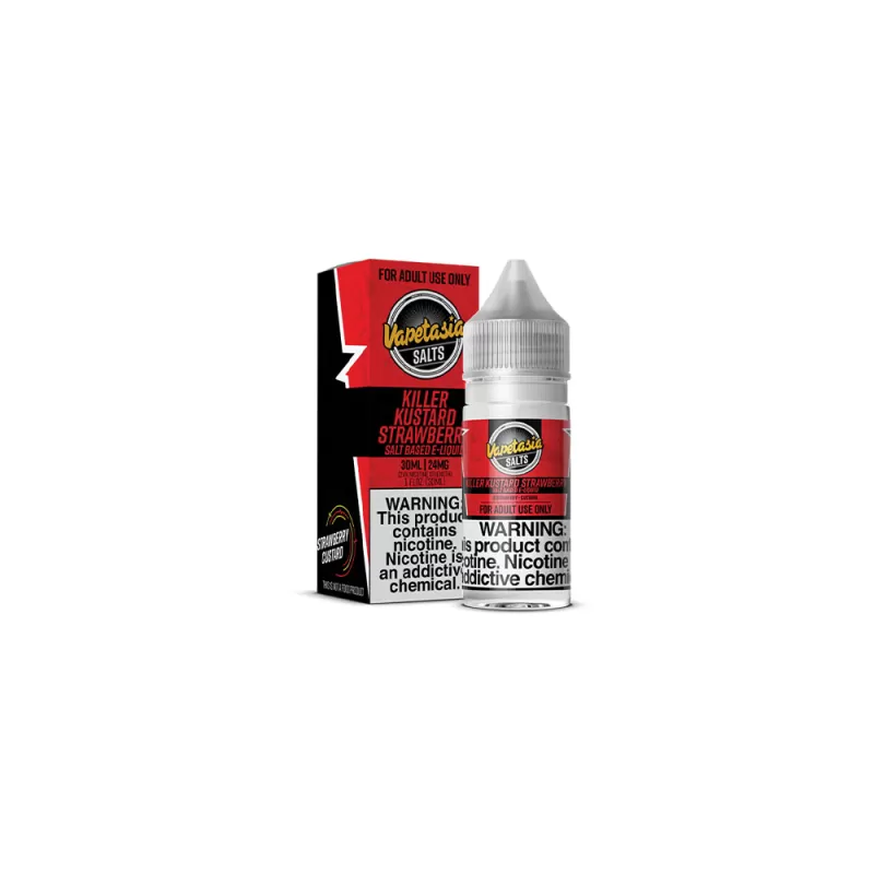 Killer Kustard Strawberry by Vapetasia Salts 30ml - Image 2