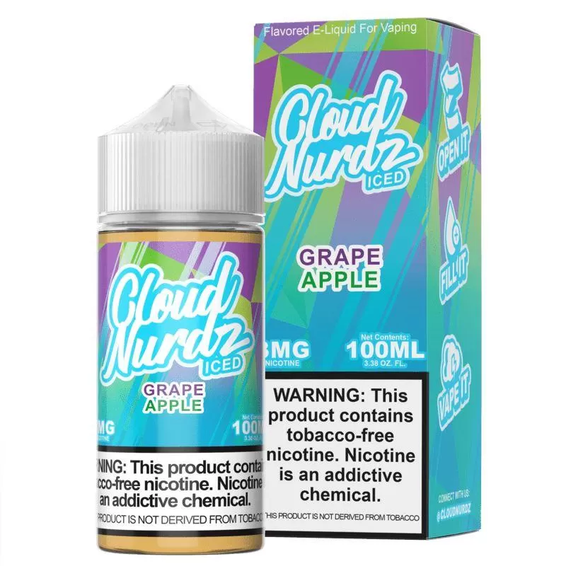 Grape Apple Iced by Cloud Nurdz TFN 100mL