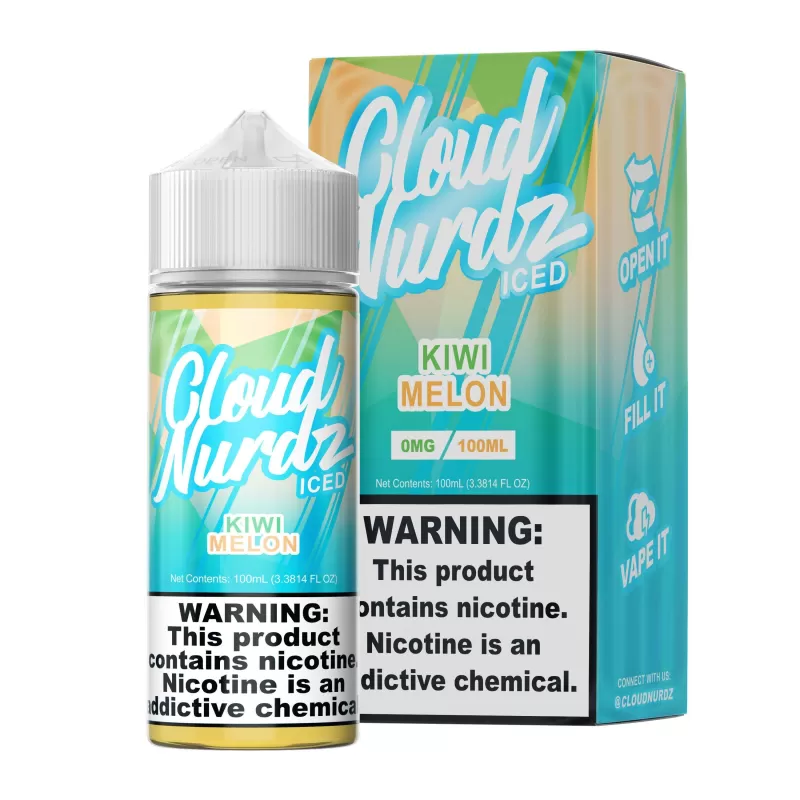 Kiwi Melon Iced by Cloud Nurdz TFN 100mL - Image 2