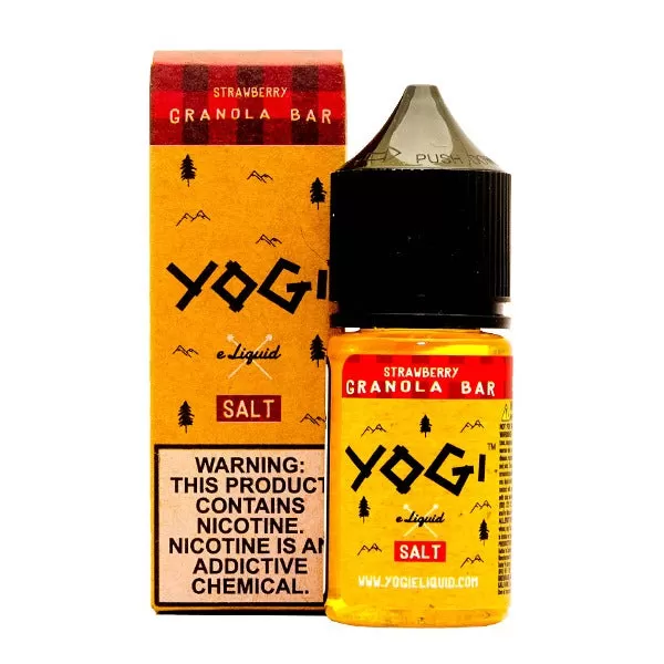 Strawberry Granola Bar by Yogi Salt 30ml - Image 2