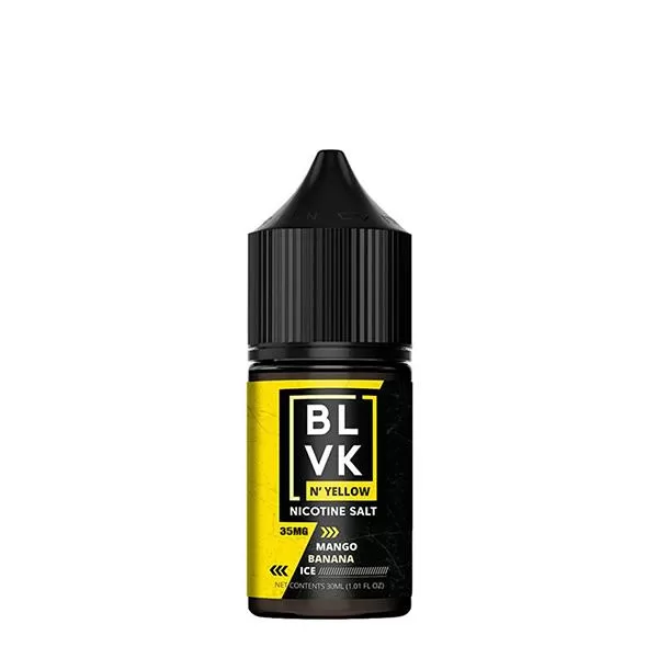 Mango Banana Ice by BLVK N' Yellow TFN Salt 30mL - Image 2