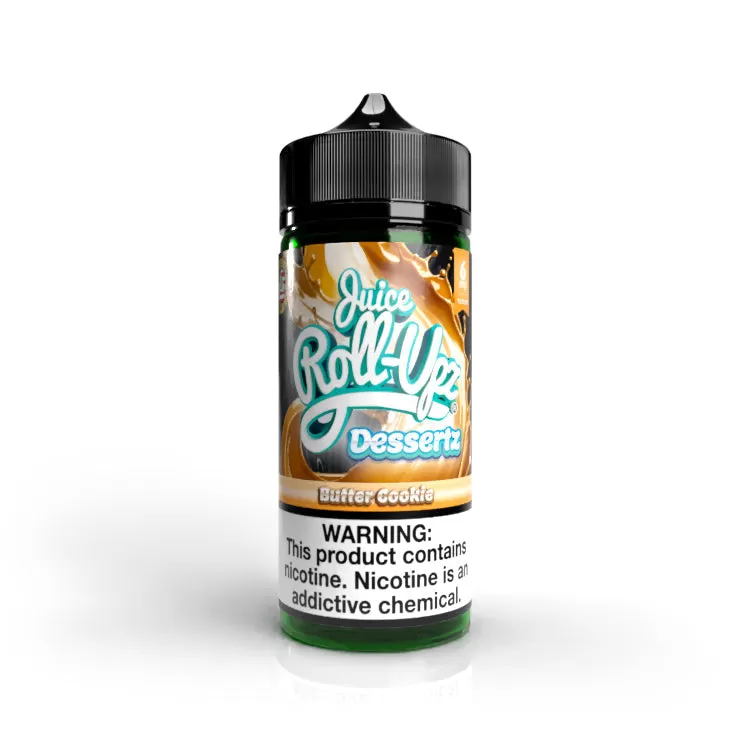 Juice Roll Upz Butter Cookie Dessertz Series 120mL Freebase Vape Juice - Image 2
