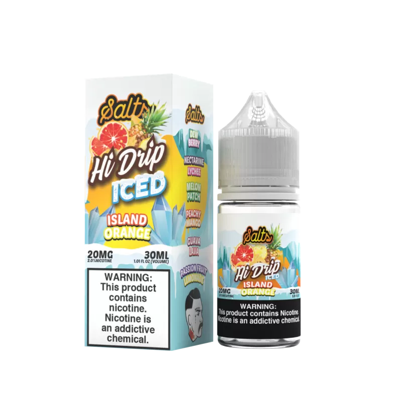 Island Orange Iced by Hi-Drip Salts Series 30ml