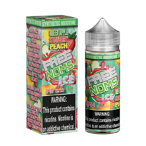 Icy Tart Green Apple Strawberry Peach by Freenoms 120ML