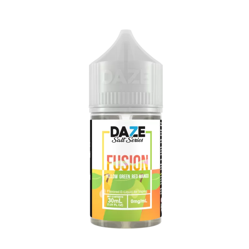 Yellow Green Red Mango by 7Daze Fusion Salt 30mL - Image 2