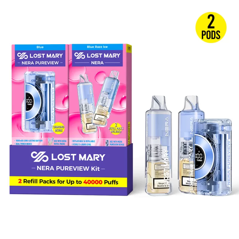 Lost Mary NERA PUREVIEW 40K Disposable KIT - Image 2