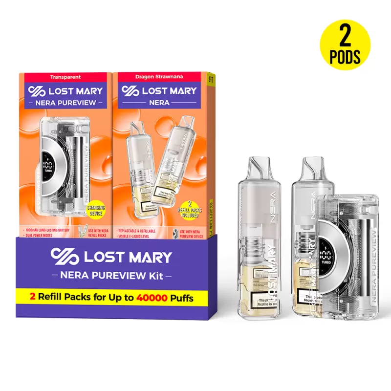 Lost Mary NERA PUREVIEW 40K Disposable KIT - Image 3