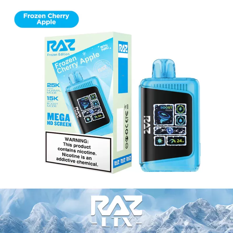 RAZ LTX 25K Puff "Frozen Edition" Disposable Device – 25000 Puffs - Image 3