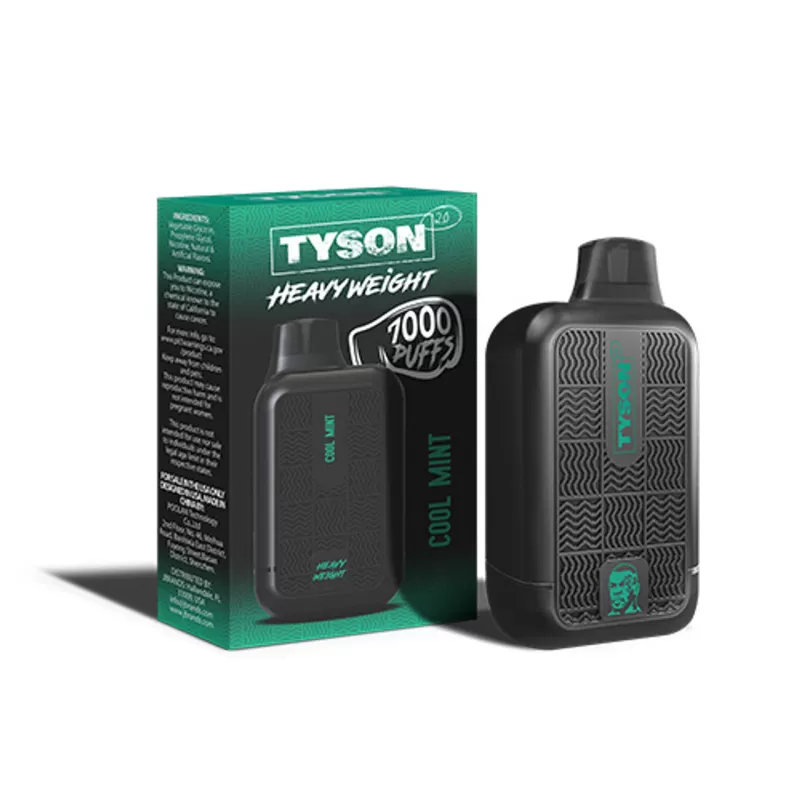 Tyson 2.0 Heavy Weight Rechargeable Disposable – 7000 Puffs - Image 2