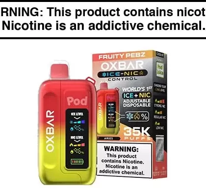 OXBAR ICE-NIC 35K DISPOSABLE VAPE POD JUICE EDITION