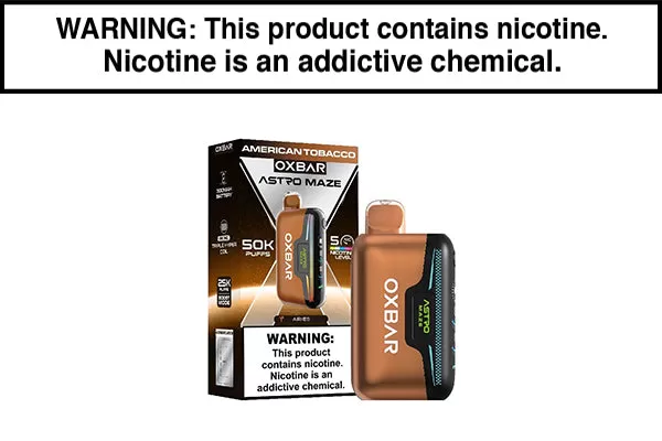 OXBAR ASTRO MAZE 50K DISPOSABLE VAPE - Image 2