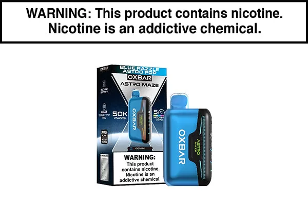 OXBAR ASTRO MAZE 50K DISPOSABLE VAPE - Image 3