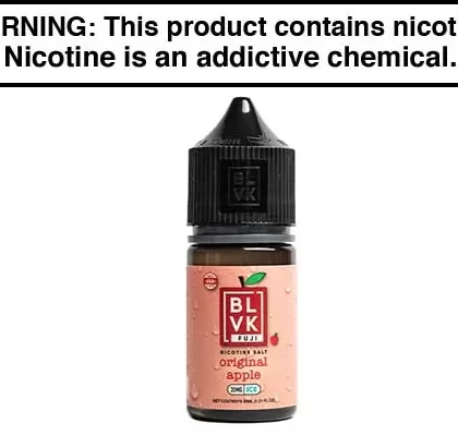 ORIGINAL APPLE ICE BY BLVK FUJI SALT 30ML