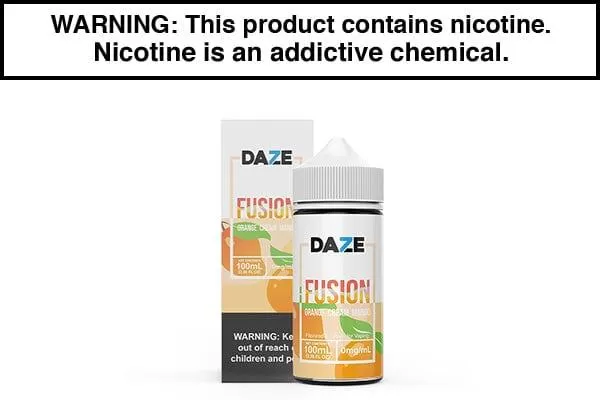 ORANGE CREAM MANGO BY 7 DAZE FUSION 100ML