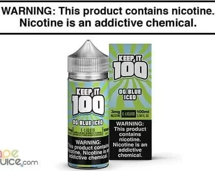 OG BLUE ICED BY KEEP IT 100 100ML
