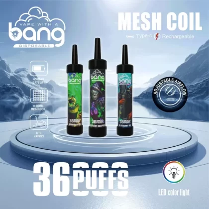Bang 36000 Puffs Rechargeable DTL Disposable Kit