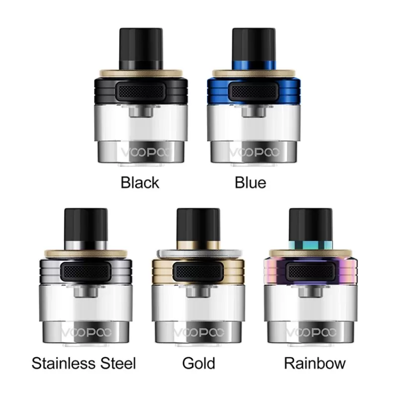 VOOPOO PnP-X Empty Pod Cartridge 5ml for DRAG S PNP-X Kit,DRAG X PNP-X Kit - Image 2