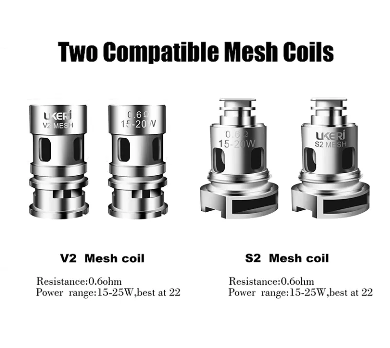 Ukeri Mesh Coil 5pcs/pack for Brave/Magik Kit - Image 2