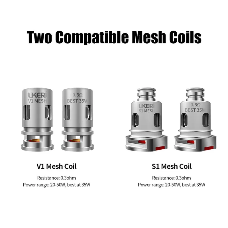 Ukeri Mesh Coil 5pcs/pack for Brave/Magik Kit - Image 3